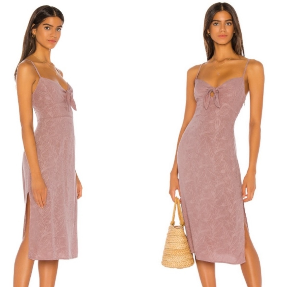 L*Space Tie Front Midi Dress